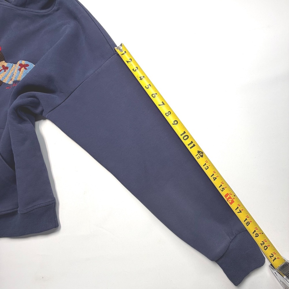 AElfric Eden Dog Hoodie Blue XS Graphic Pullover Streetwear - Picture 4 of 10